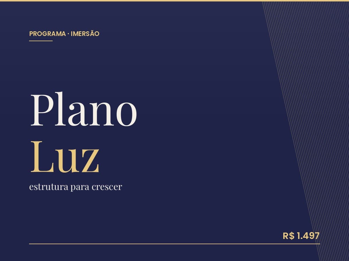Plano Luz · consultoria de Marketing Integrativo® Instituto MI